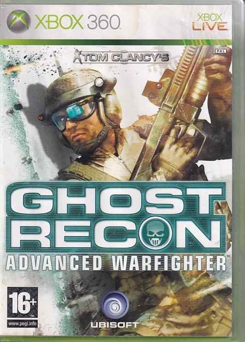 Tom Clancys Ghost Recon Advanced Warfighter - XBOX Live - XBOX 360 (B Grade) (Genbrug)